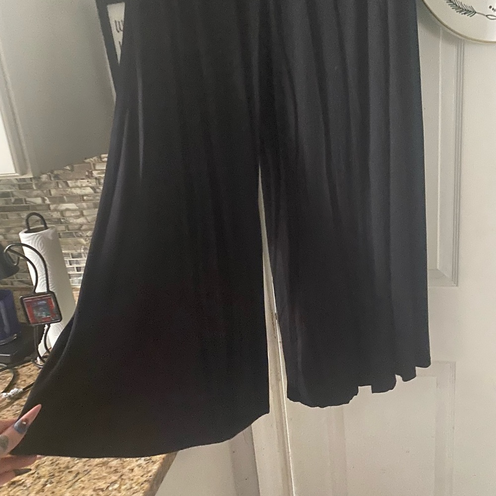 EARTHBOUND Black Wide Leg Women's Pants - Picture 3 of 4